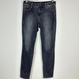 NYDJ Super Skinny Grey Jeans 10
